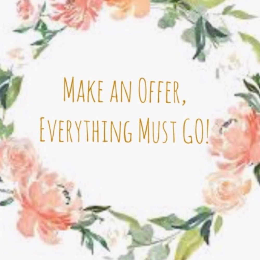 Will consider any reasonable offer!